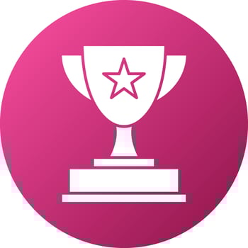 Trophy Icon Style vector