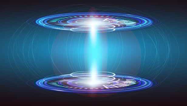 Futuristic circle vector HUD, UI  interface screen design.