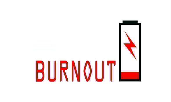 Vector design of burnout or worn out or exhausted battery.