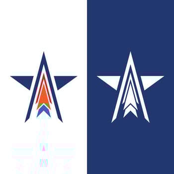 Star icon Template vector