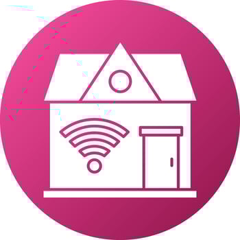 Smart Home Icon Style vector