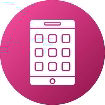 Tablet Icon Style vector