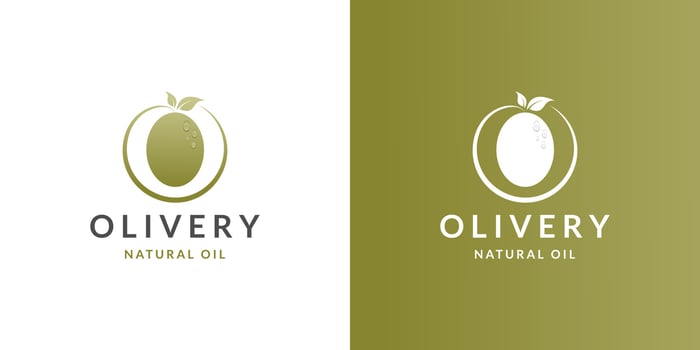 olive oil, droplet, water drop with leaf, leaves logo design vector