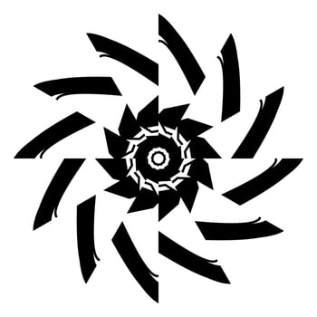Abstract logo. Suitable for t-shirts, backgrounds, wallpapers, and so on. vector