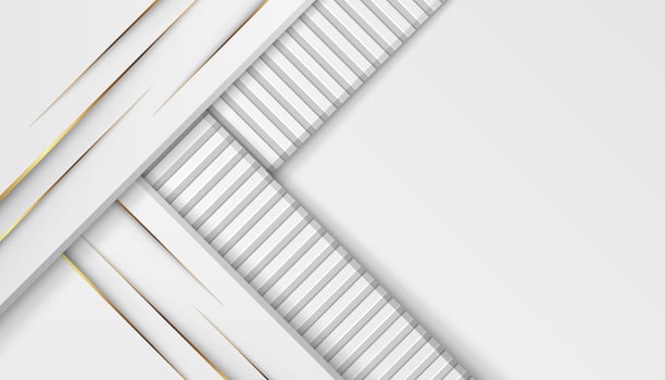 luxury golden light lines with white gray background vector
