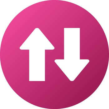 Up Down Icon Style vector