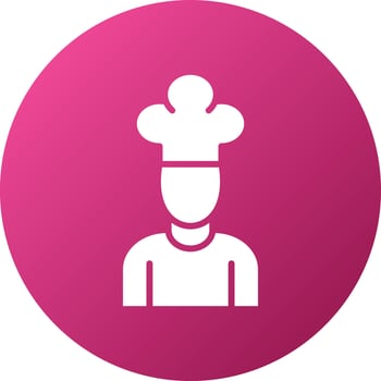 Chef Icon Style vector