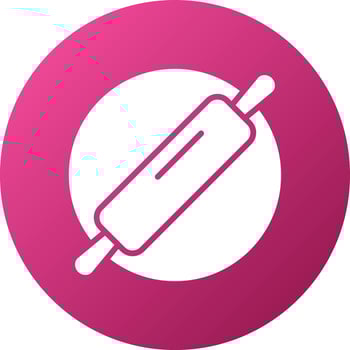 Rolling Pin Icon Style vector