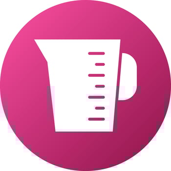 Measuring Cup Icon Style vector