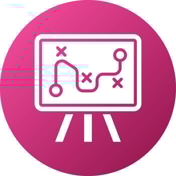 Strategy Icon Style vector