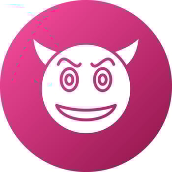 Devil Icon Style vector