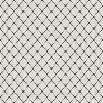 Abstract seamless geometric grid net pattern. Vector art.