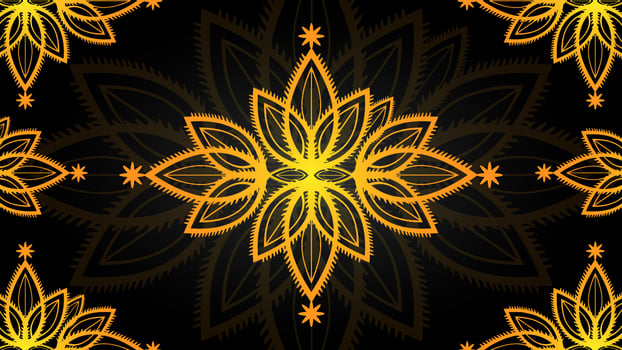 abstract background that has a design with an Islamic pattern vector