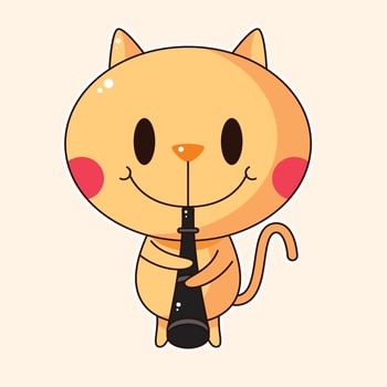 Set of cute animal character Vector