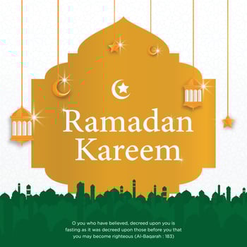 ramadan kareem islamic background design with simple modern concept and religious concept, hari raya, eid mubarak, ramdhan, iftar party banner, backdrop, cover, flyer, brochure design vector