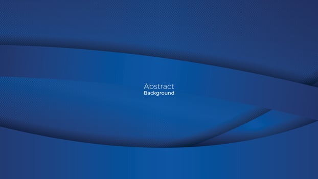 Blue line curve background. abstract blue template vector with dot pattern