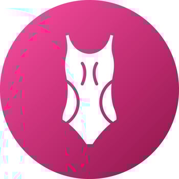 Swimsuit Icon Style vector