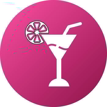 Cocktail Icon Style vector