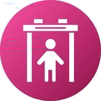 Metal Detector Icon Style vector