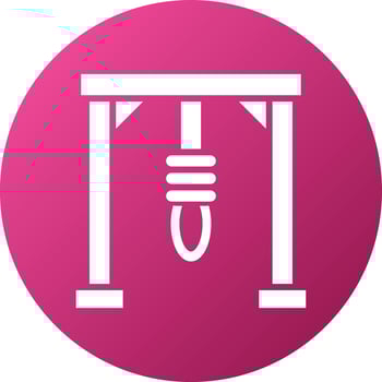 Gibbet Icon Style vector