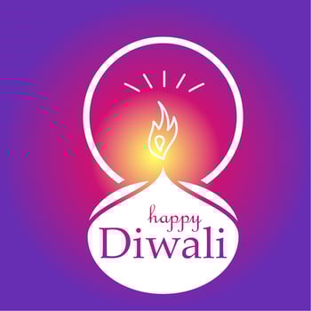 Happy Diwali Celebration Banner vector