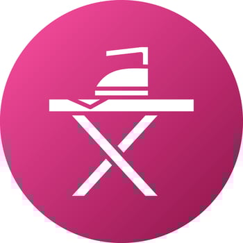 Iron Table Icon Style vector