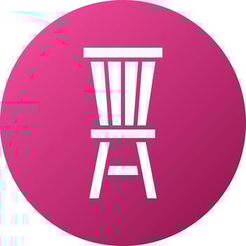 Chair Icon Style vector