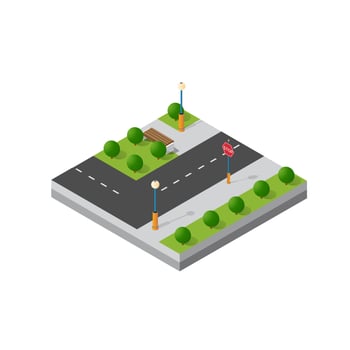 Small isometric module vector