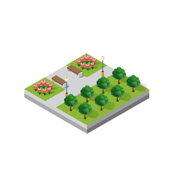 Architecture vector illustration city for business