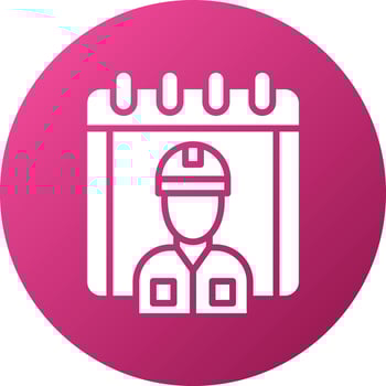 Labour Day Icon Style vector