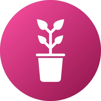 Plant Icon Style vector