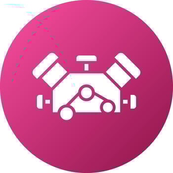 Engine Icon Style vector