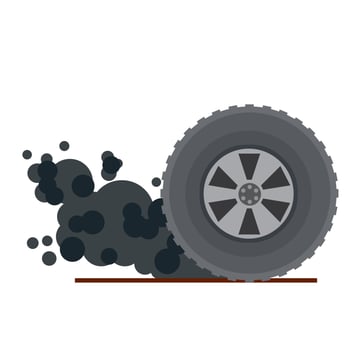 Tire of car. Speed and racing. vector
