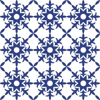 Vintage ceramic mosaic vector