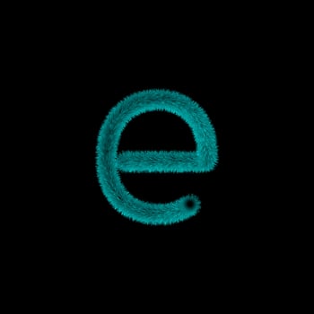 letter e 3d logo design template vector