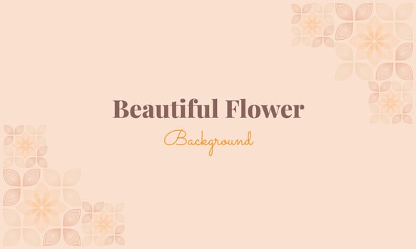 beautiful flower petals background vector