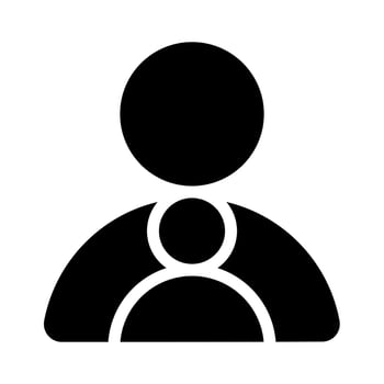 Father Son With Solid icon suitable for House Icon Set vector