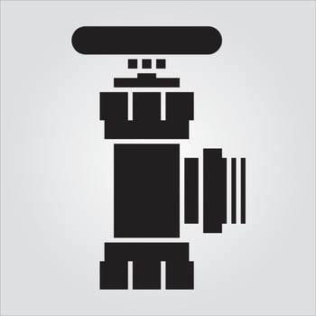 Isolated Valve 1 Glyph Icon Scalable Vector Graphic Free Vector