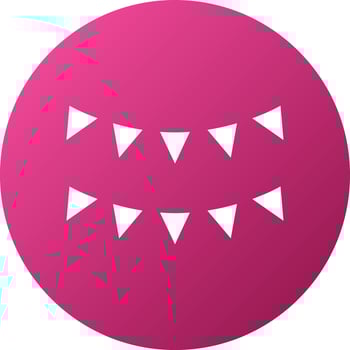 Garlands Icon Style vector