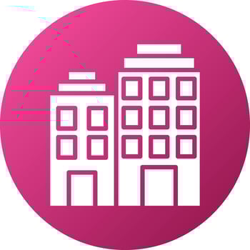 Apartment Icon Style vector