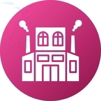 Factory Icon Style vector