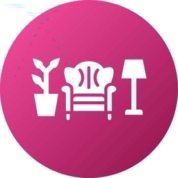 Living Room Icon Style vector
