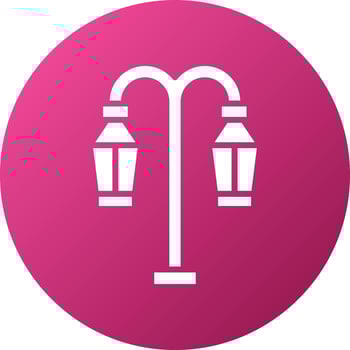 Street Lights Icon Style vector