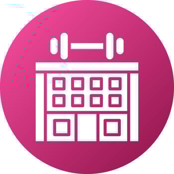 Gym Icon Style vector