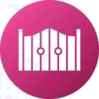 Gate Icon Style vector