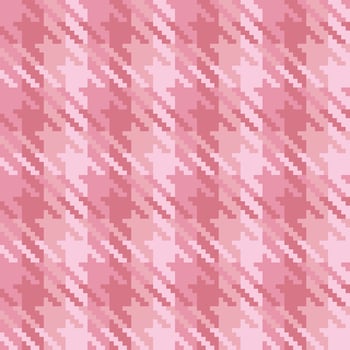 Seamless pattern in four contemporary pink colors. vector