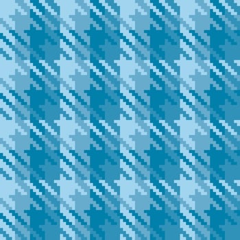 Seamless pattern in four contemporary blue colors. vector