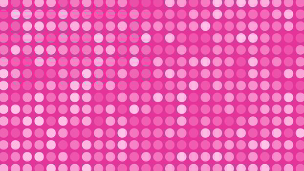 Abstract flat circle geometric background vector
