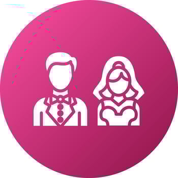 Wedding Photos Icon Style vector