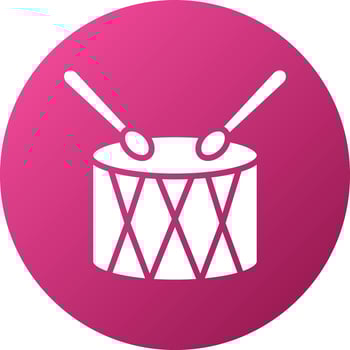 Drum Icon Style vector
